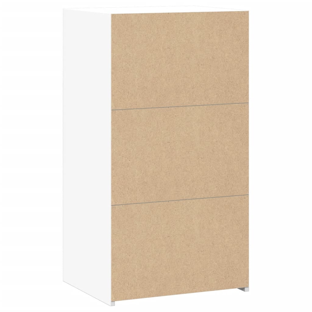 vidaXL Dulap, alb, 50x41x93 cm, lemn prelucrat