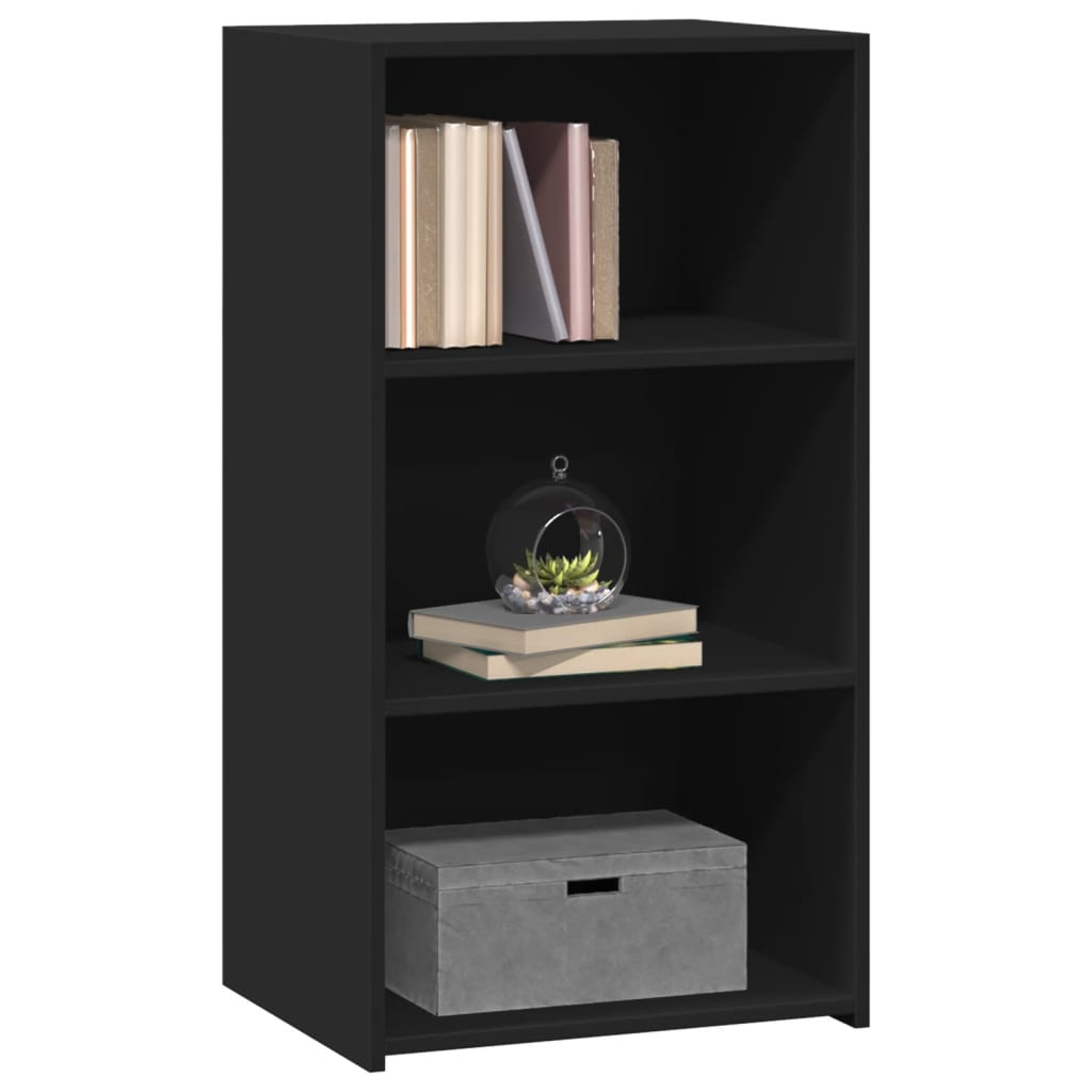 vidaXL Servantă, negru, 50x41x93 cm, lemn prelucrat vidaXL Servantă, negru, 50x41x93 cm, lemn prelucrat