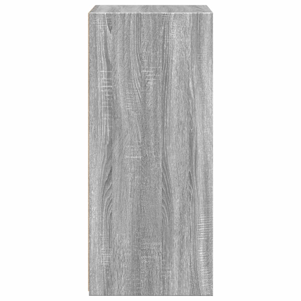 vidaXL Dulap, sonoma gri, 50x41x93 cm, lemn prelucrat