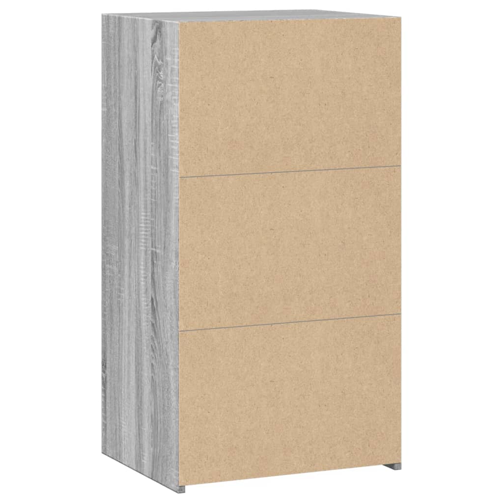 vidaXL Dulap, sonoma gri, 50x41x93 cm, lemn prelucrat