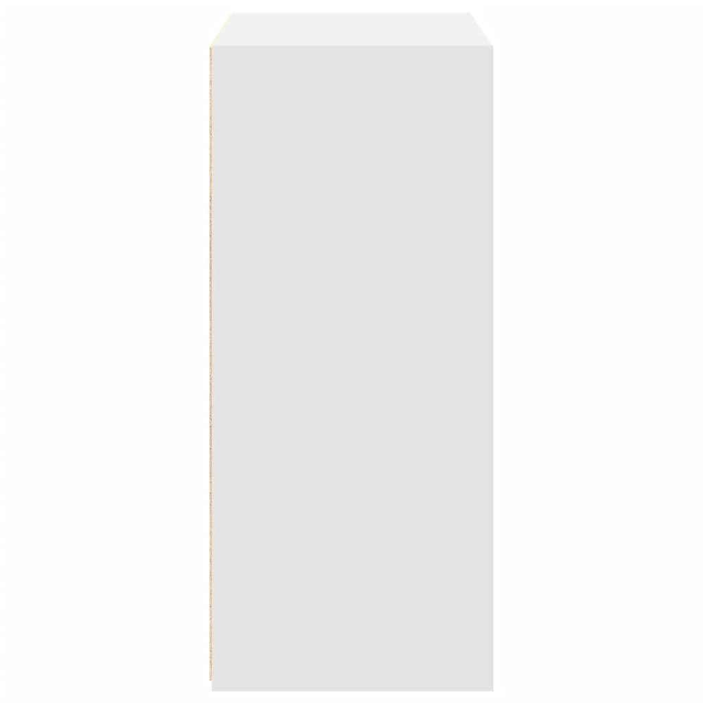 vidaXL Dulap, alb, 70x41x93 cm, lemn prelucrat