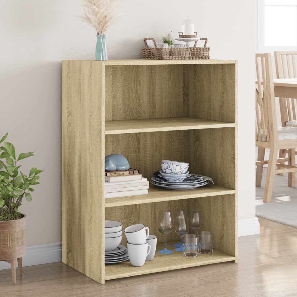 vidaXL Dulap, stejar sonoma, 70x41x93 cm, lemn prelucrat