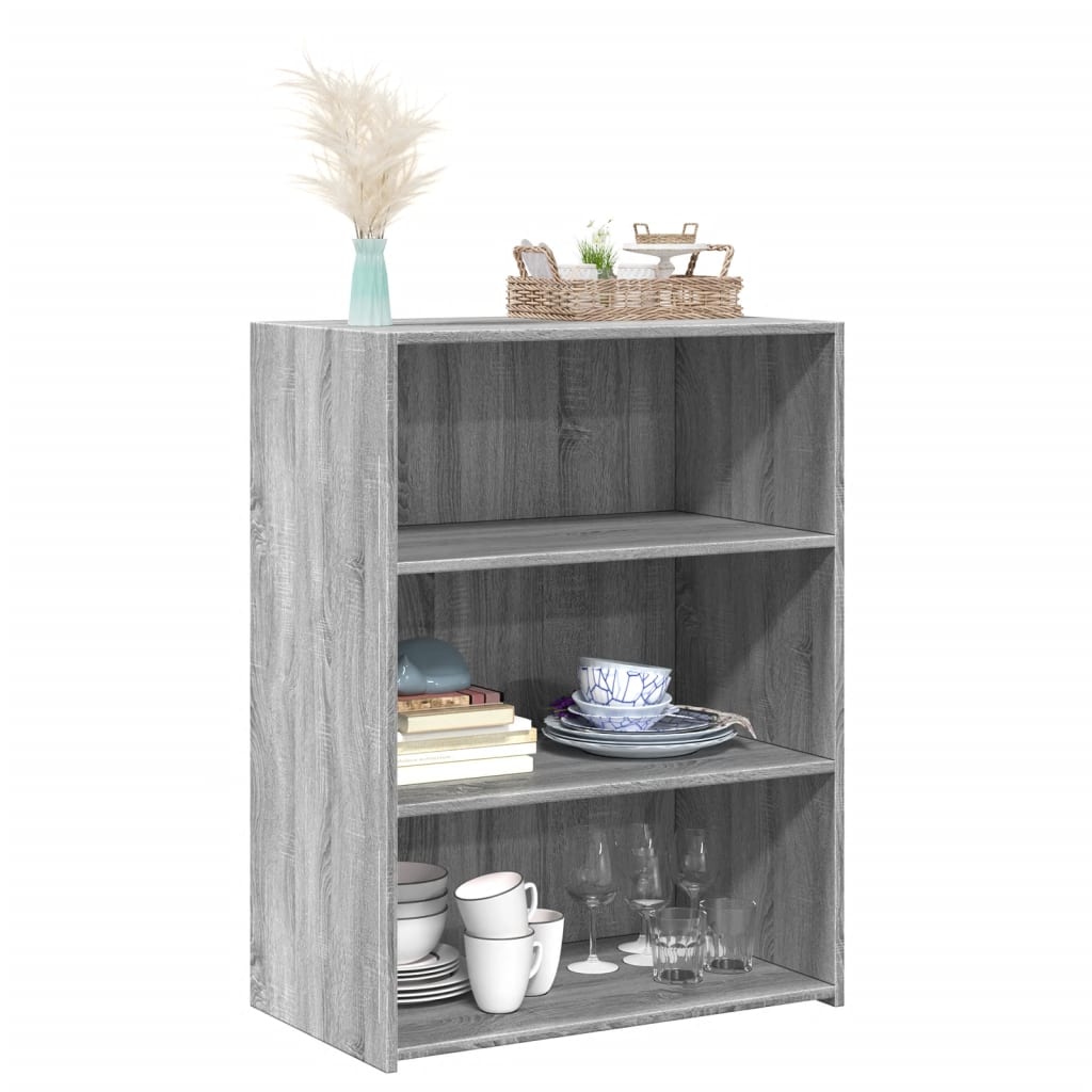 vidaXL Dulap, sonoma gri, 70x41x93 cm, lemn prelucrat