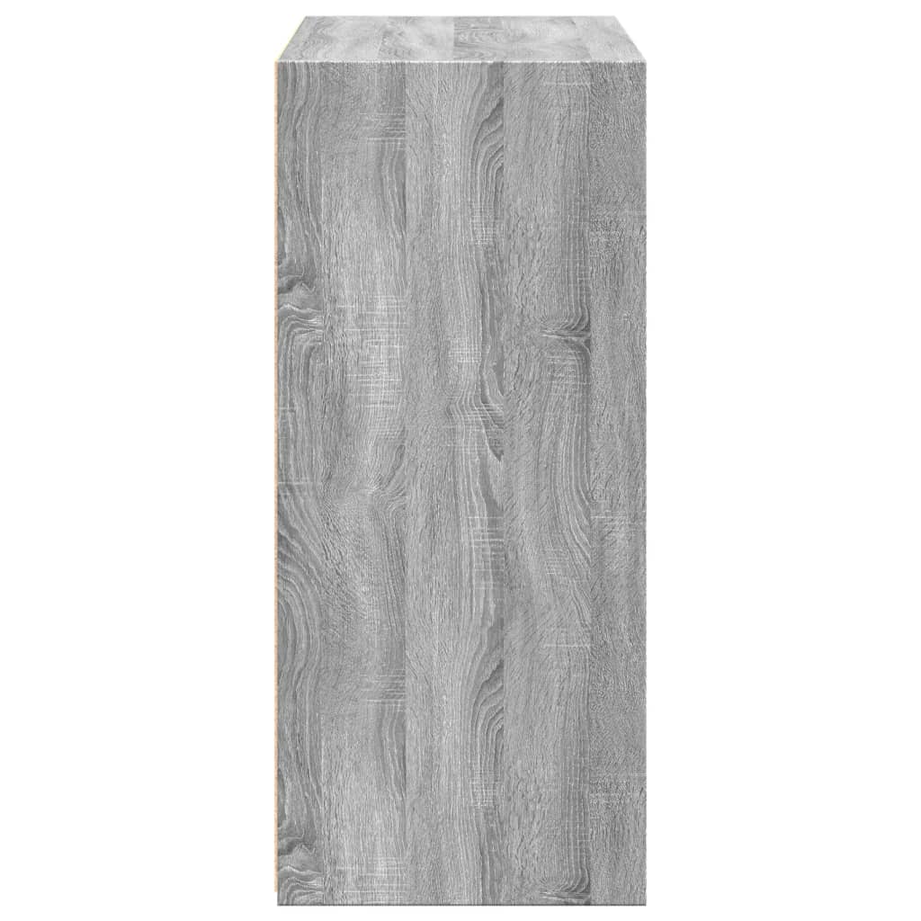 vidaXL Dulap, sonoma gri, 70x41x93 cm, lemn prelucrat