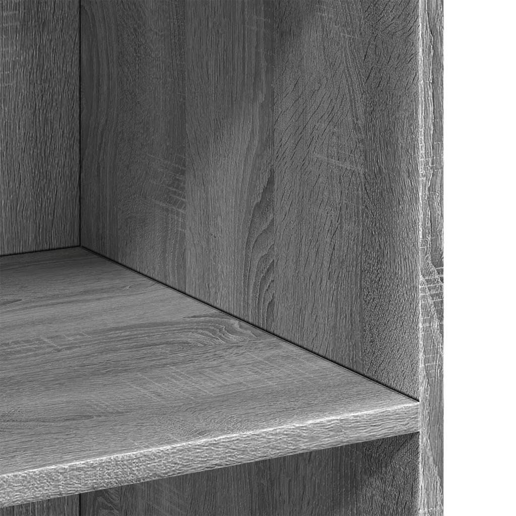 vidaXL Dulap, sonoma gri, 70x41x93 cm, lemn prelucrat