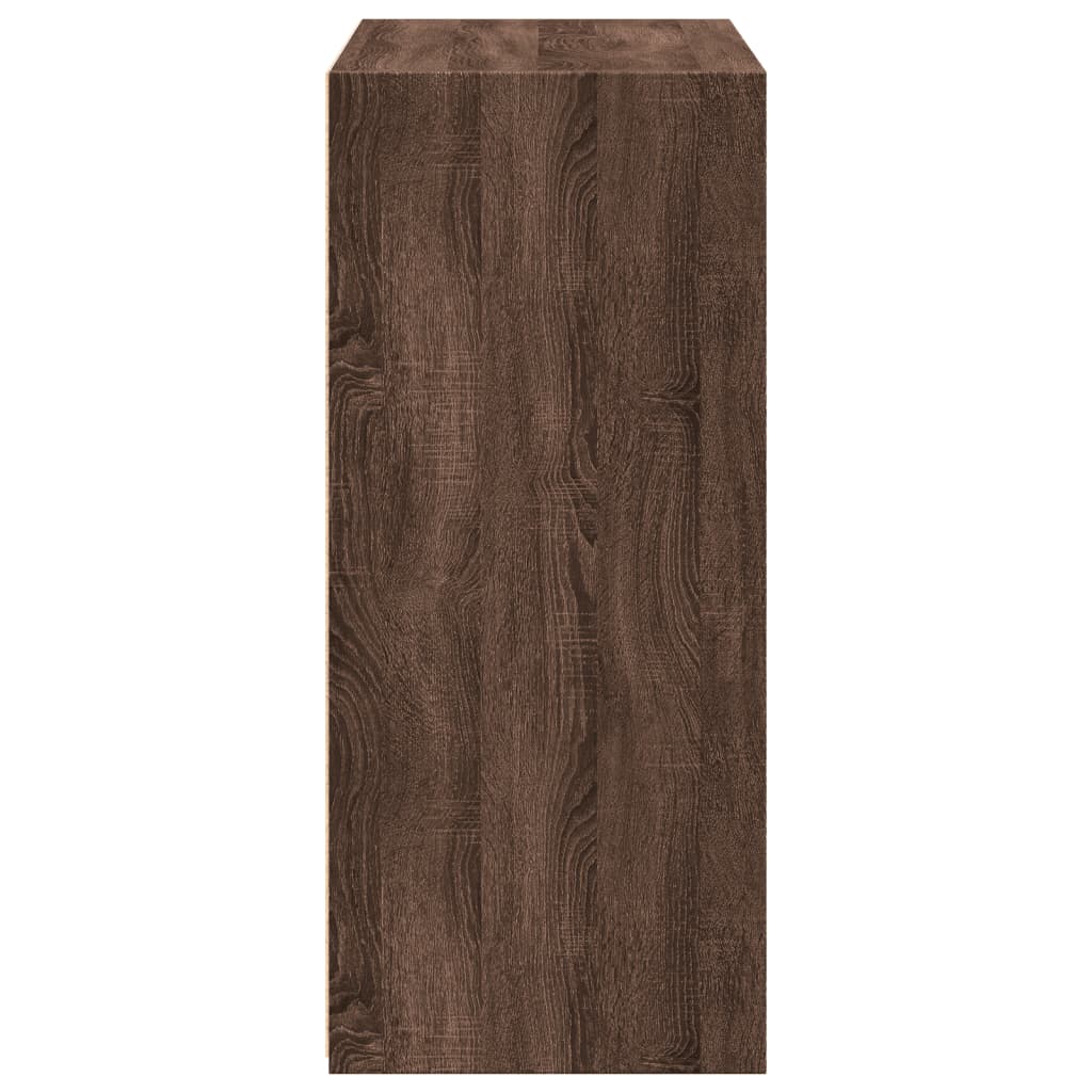 vidaXL Servantă, stejar maro, 70x41x93 cm, lemn prelucrat