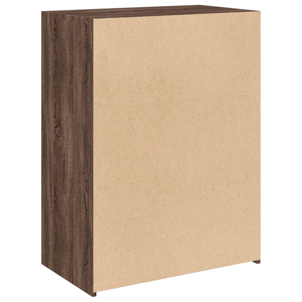 vidaXL Servantă, stejar maro, 70x41x93 cm, lemn prelucrat