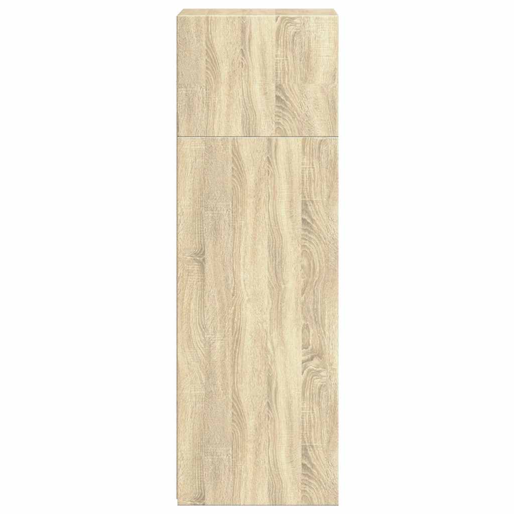vidaXL Dulap înalt, stejar sonoma, 40x41x124 cm, lemn prelucrat