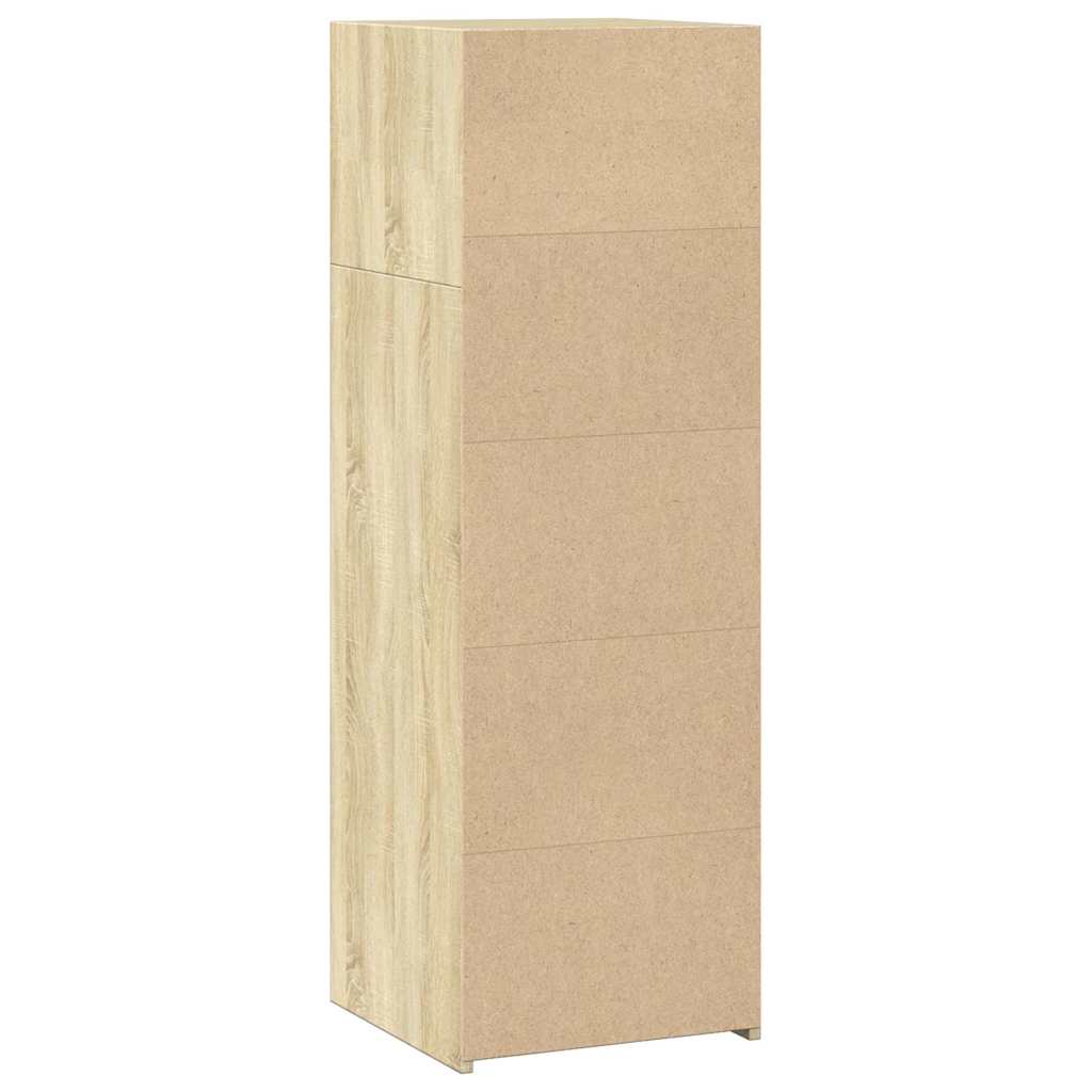 vidaXL Dulap înalt, stejar sonoma, 40x41x124 cm, lemn prelucrat
