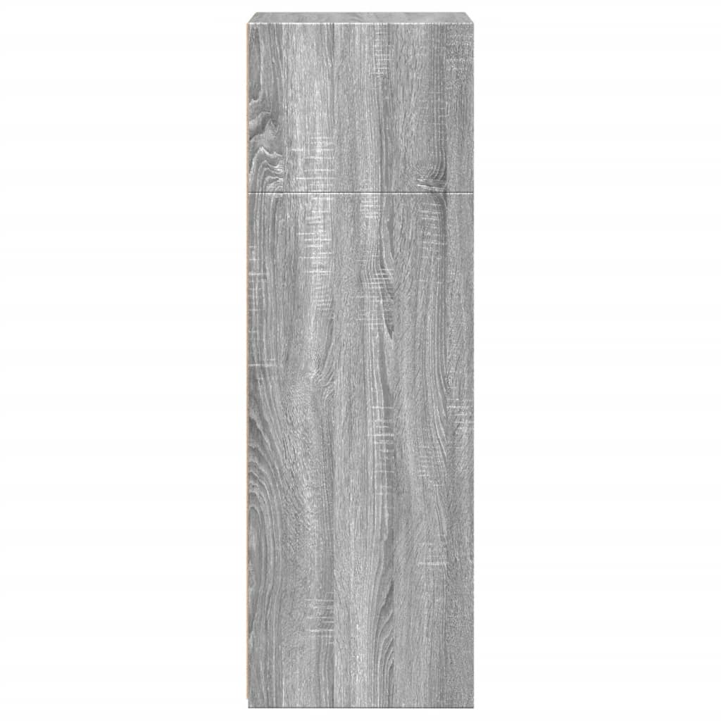 vidaXL Dulap înalt, gri sonoma, 45x41x124 cm, lemn prelucrat