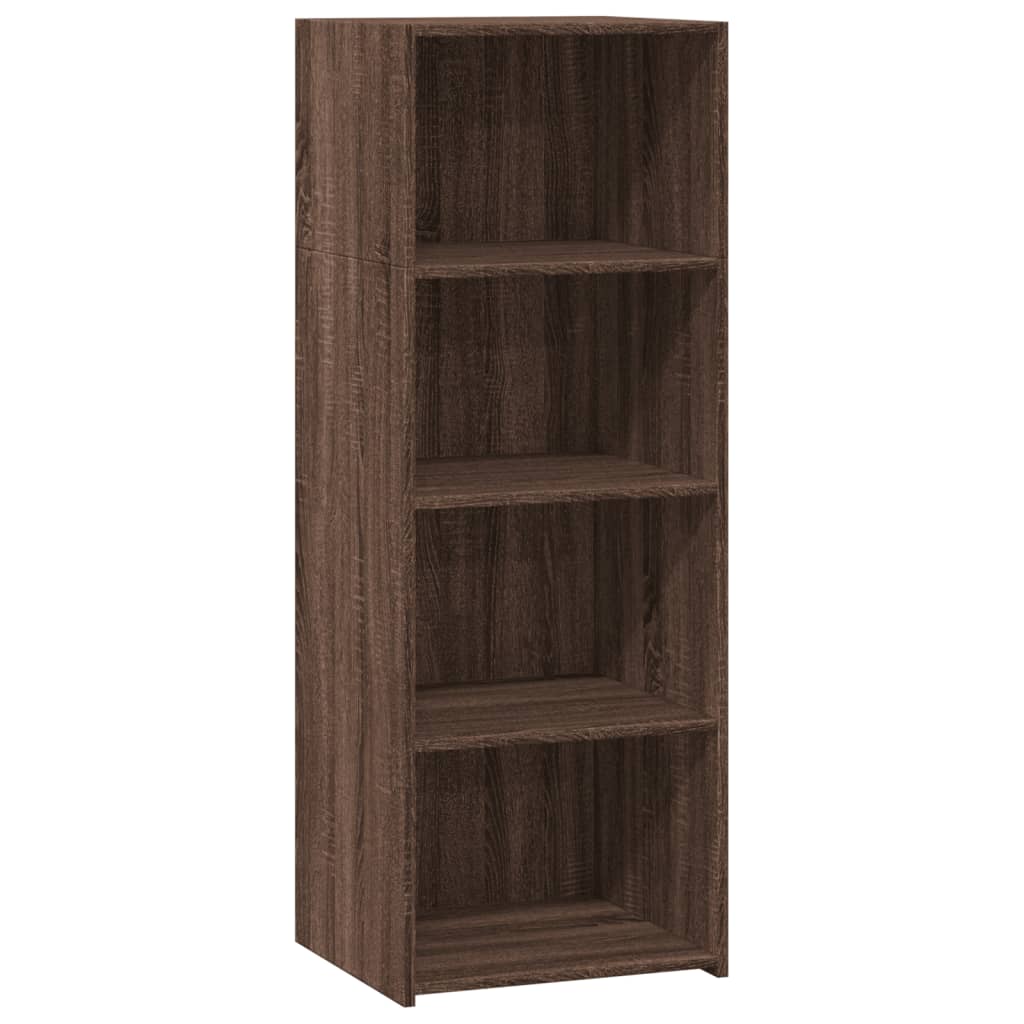 vidaXL Dulap înalt, stejar maro, 45x41x124 cm, lemn prelucrat