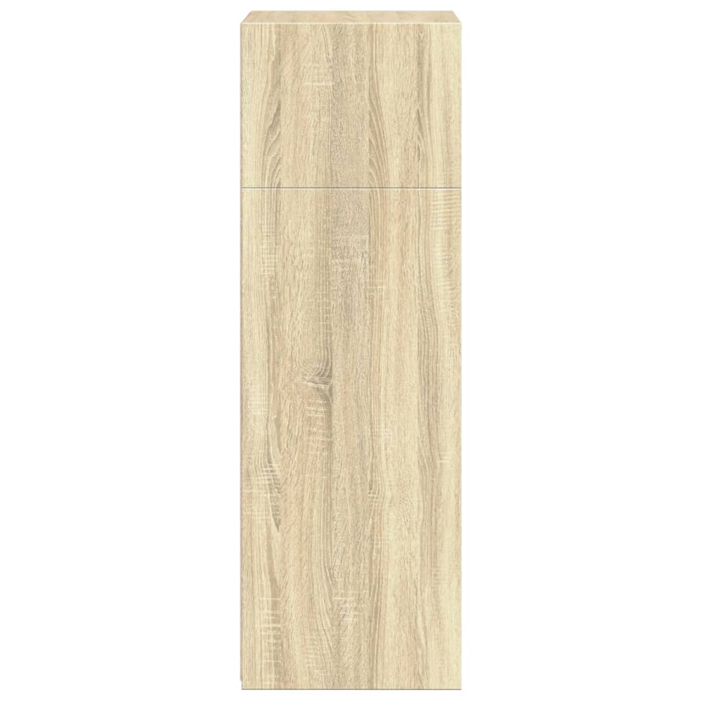 vidaXL Dulap înalt, stejar sonoma, 50x41x124 cm, lemn prelucrat vidaXL Dulap înalt, stejar sonoma, 50x41x124 cm, lemn prelucrat