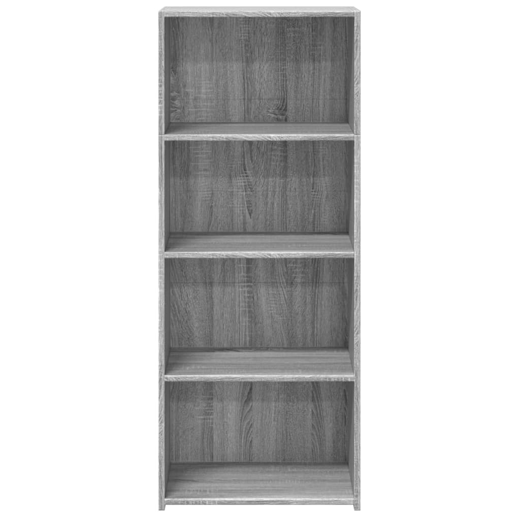 vidaXL Dulap înalt, sonoma gri, 50x41x124 cm, lemn prelucrat