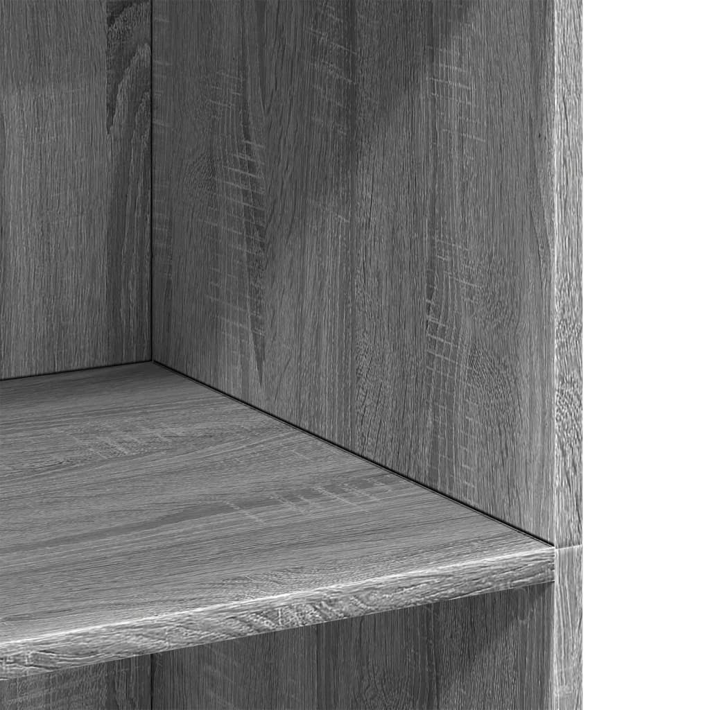vidaXL Dulap înalt, gri sonoma, 70x41x124 cm, lemn prelucrat