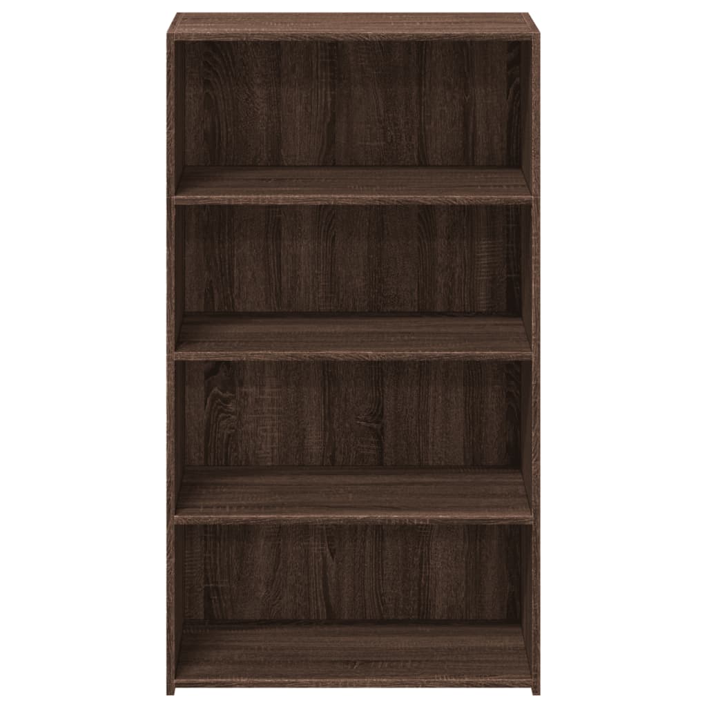 vidaXL Dulap înalt, stejar maro, 70x41x124 cm, lemn prelucrat