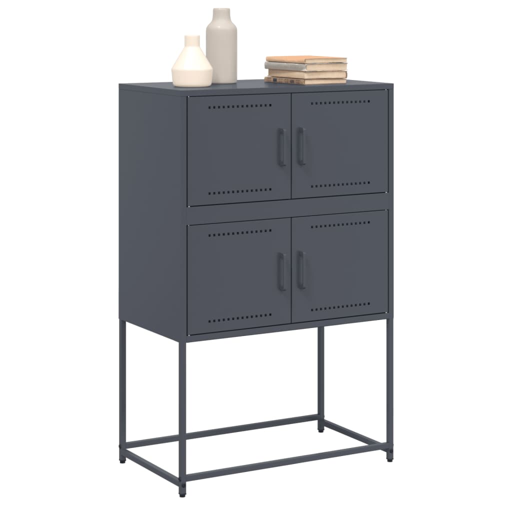 vidaXL Dulap, antracit, 68,5x38,5x107 cm, oțel