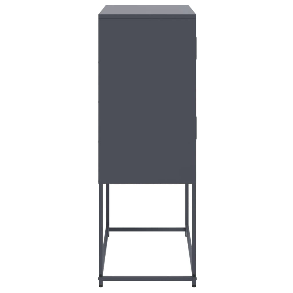 vidaXL Dulap, antracit, 68,5x38,5x107 cm, oțel
