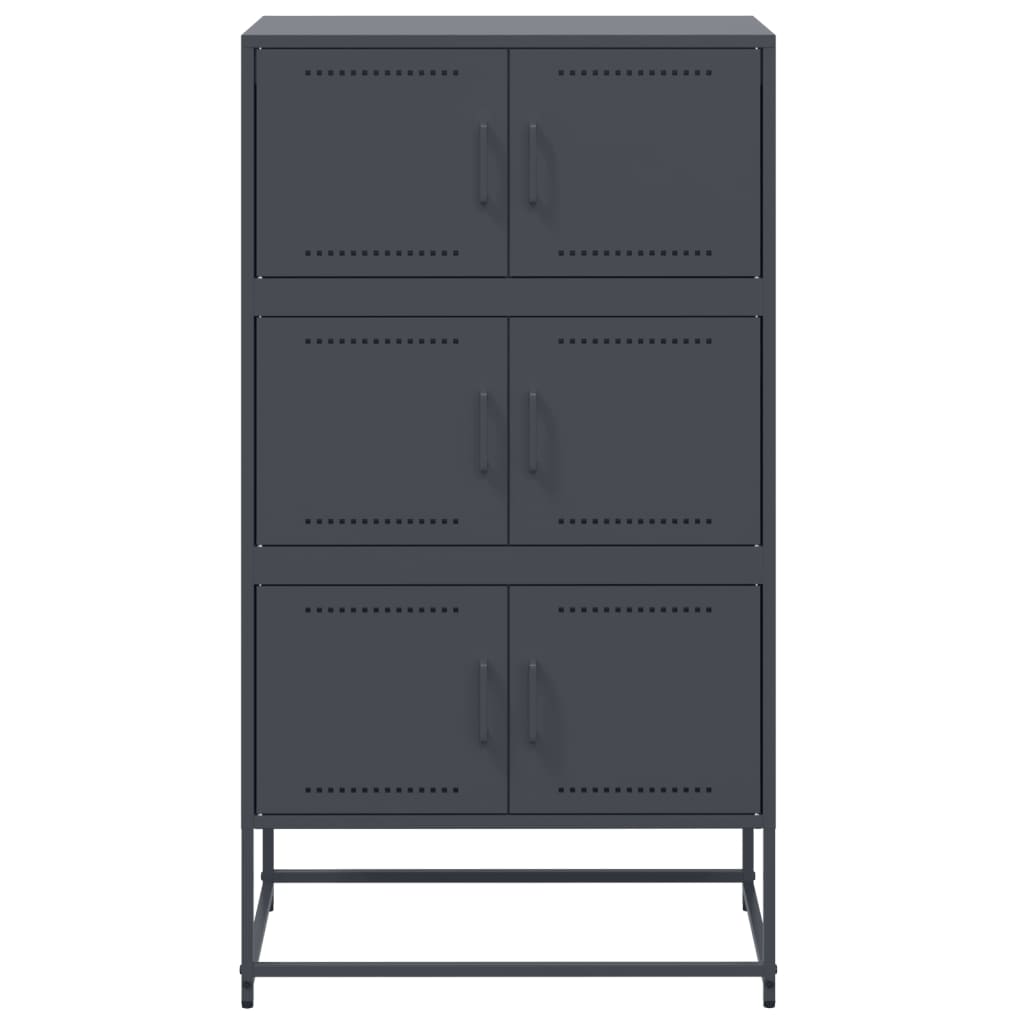 vidaXL Dulap, antracit, 68,5x38,5x123,5 cm, oțel
