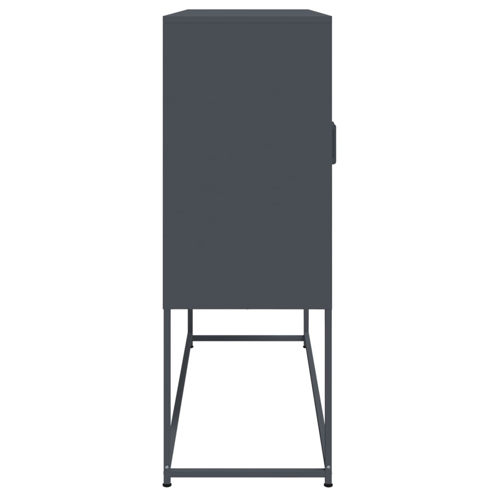 vidaXL Dulap înalt, antracit, 100,5x39x107 cm, oțel vidaXL Dulap înalt, antracit, 100,5x39x107 cm, oțel