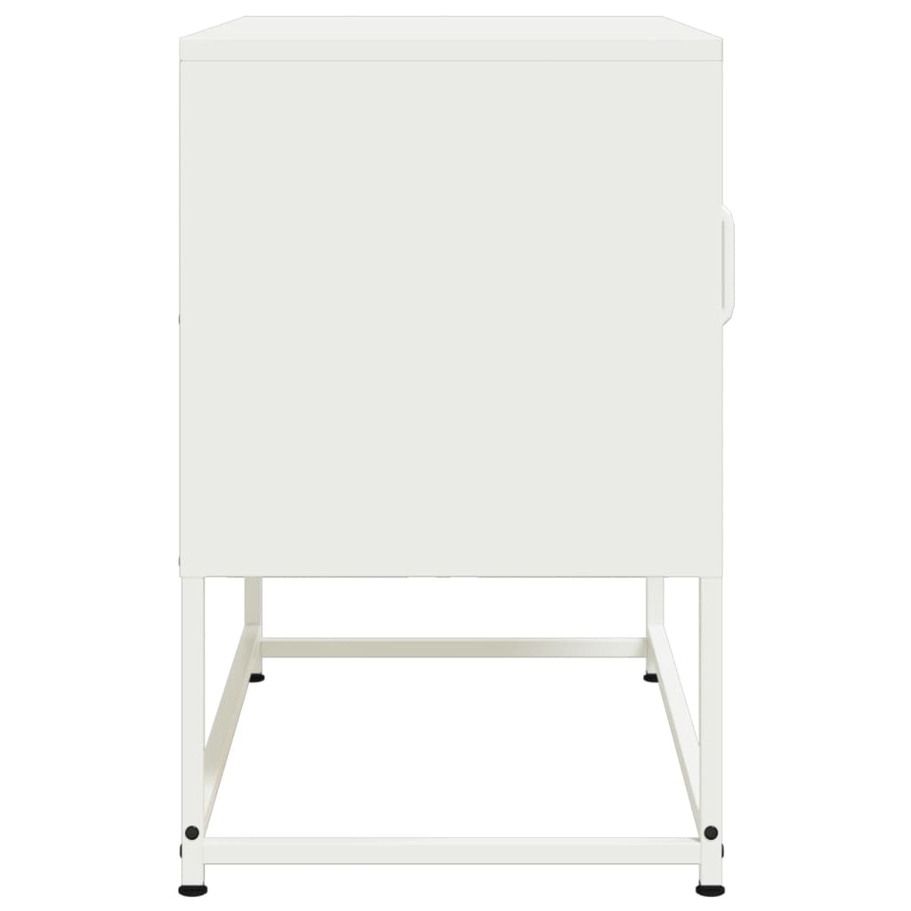vidaXL Dulap TV, verde măsliniu, 100,5x39x60,5 cm, oțel vidaXL Dulap TV, verde măsliniu, 100,5x39x60,5 cm, oțel