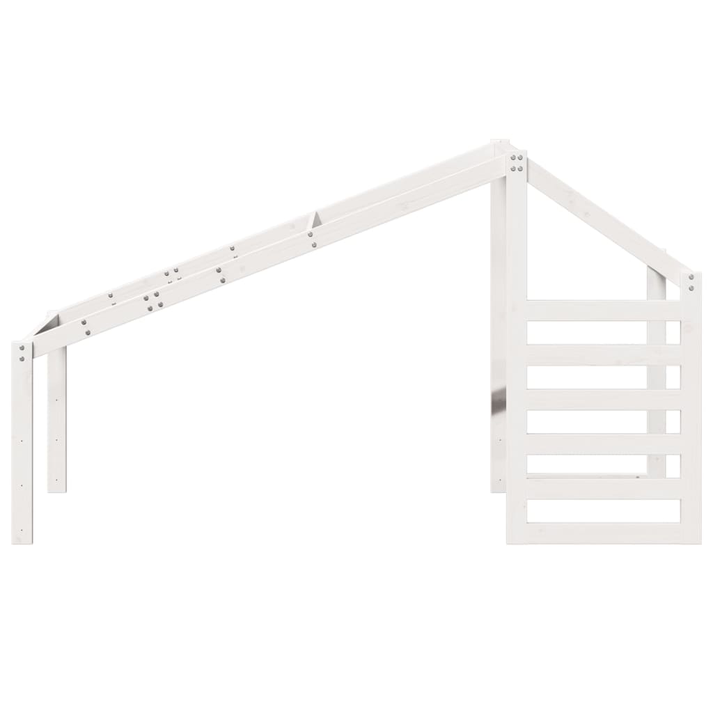 vidaXL Acoperiș Pat Copii 198x97x113 cm Lemn Mass Pin vidaXL Acoperiș Pat Copii 198x97x113 cm Lemn Mass Pin