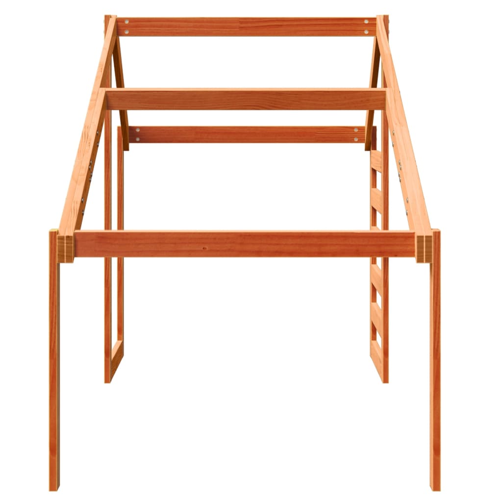 vidaXL Acoperiș Pat Copii 198x97x113 cm Lemn Mass Pin vidaXL Acoperiș Pat Copii 198x97x113 cm Lemn Mass Pin