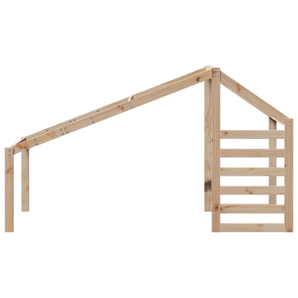vidaXL Acoperiș Pat Copii 188x97x113 cm Lemn Mass Pin vidaXL Acoperiș Pat Copii 188x97x113 cm Lemn Mass Pin