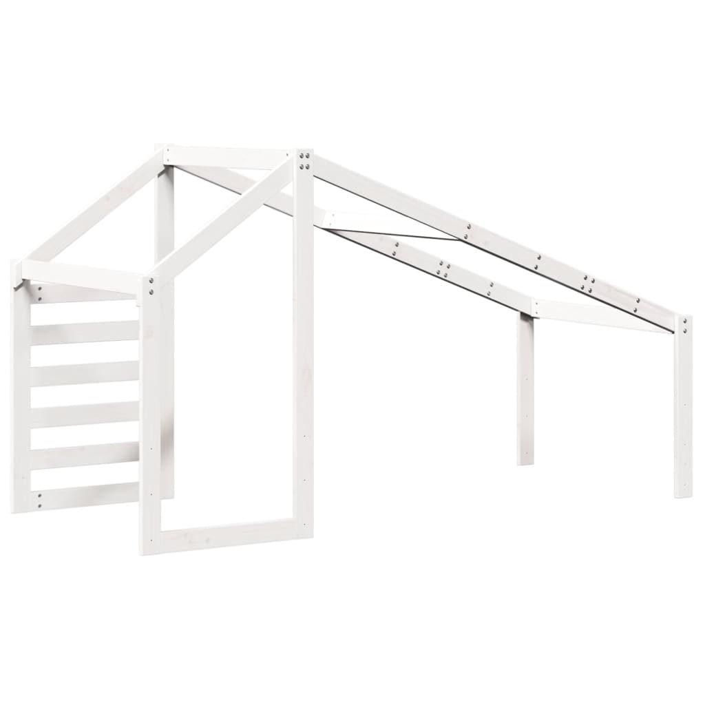 vidaXL Acoperiș Pat Copii 188x97x113 cm Lemn Mass Pin vidaXL Acoperiș Pat Copii 188x97x113 cm Lemn Mass Pin