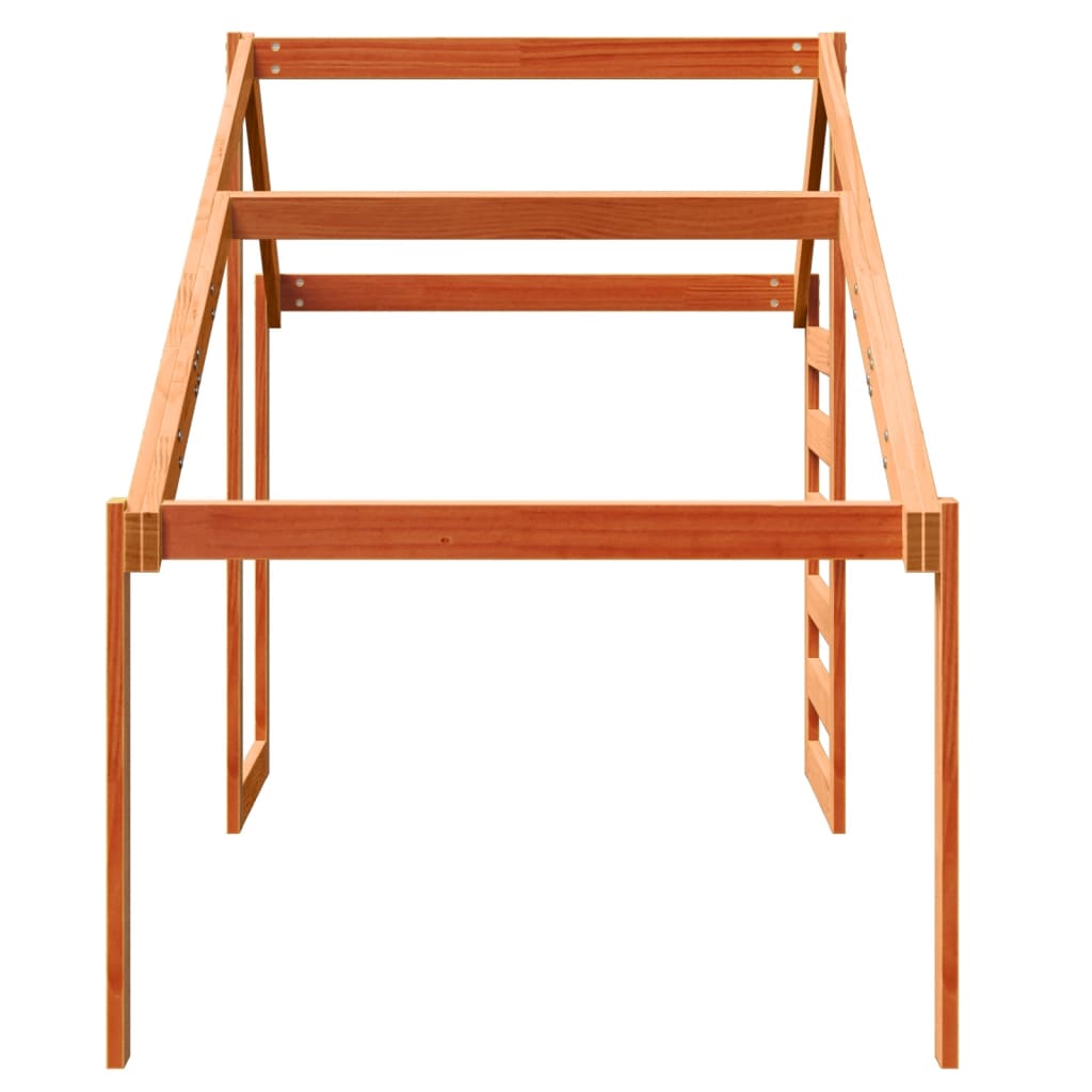 vidaXL Acoperiș Pat Copii 188x82x113 cm Lemn Mass Pin vidaXL Acoperiș Pat Copii 188x82x113 cm Lemn Mass Pin