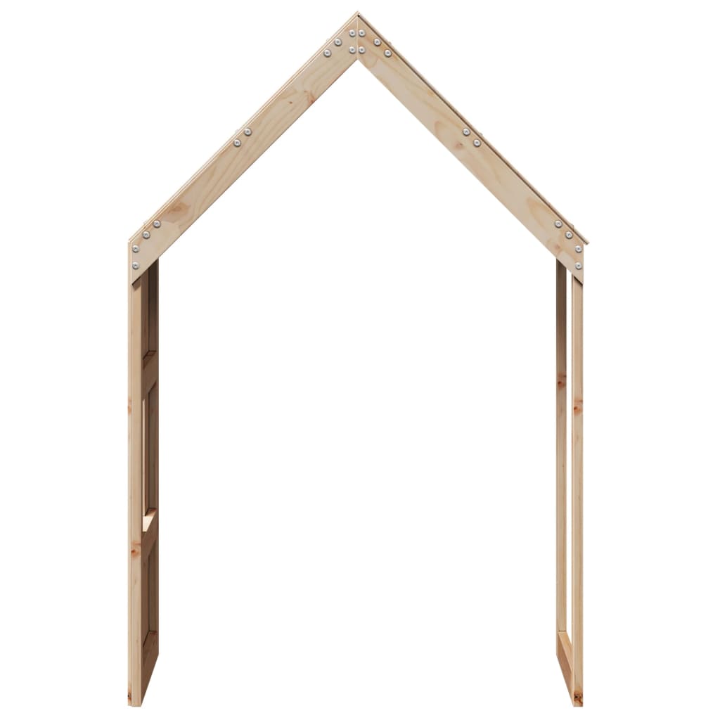 vidaXL Acoperiș Pat Copii 60x89x134,5 cm Lemn Mass Pin vidaXL Acoperiș Pat Copii 60x89x134,5 cm Lemn Mass Pin