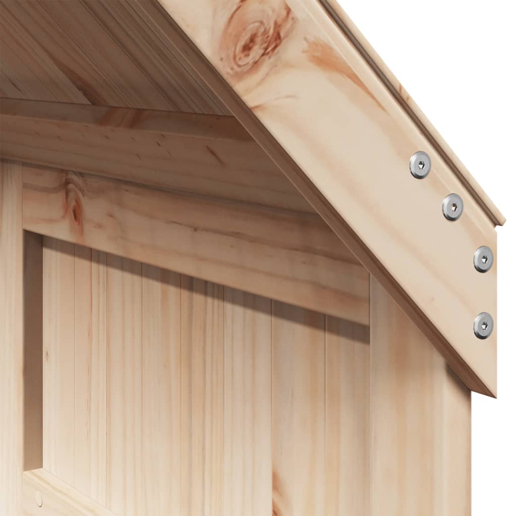 vidaXL Acoperiș Pat Copii 55x99x139,5 cm Lemn Mass Pin vidaXL Acoperiș Pat Copii 55x99x139,5 cm Lemn Mass Pin