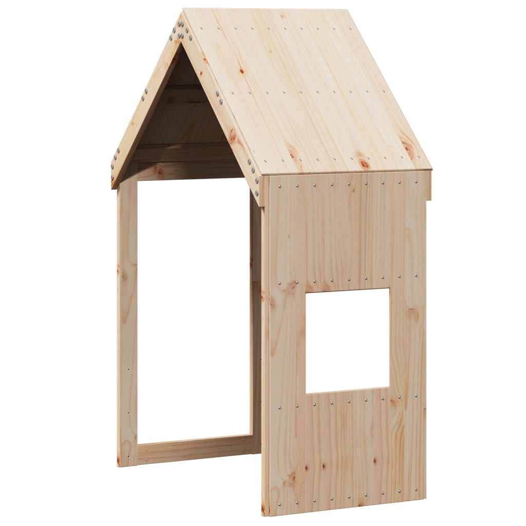 vidaXL Acoperiș Pat Copii 55x84x132 cm Lemn Mass Pin vidaXL Acoperiș Pat Copii 55x84x132 cm Lemn Mass Pin