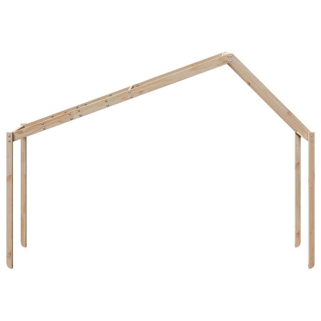 vidaXL Acoperiș Pat Copii 213x85,5x144,5 cm Lemn Mass Pin vidaXL Acoperiș Pat Copii 213x85,5x144,5 cm Lemn Mass Pin