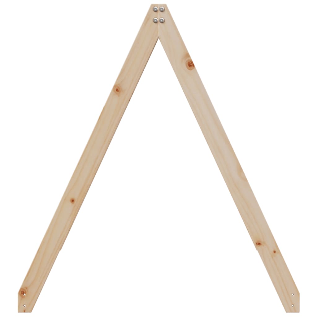 vidaXL Acoperiș pat de copii, 209x95,5x88 cm, lemn masiv de pin vidaXL Acoperiș pat de copii, 209x95,5x88 cm, lemn masiv de pin