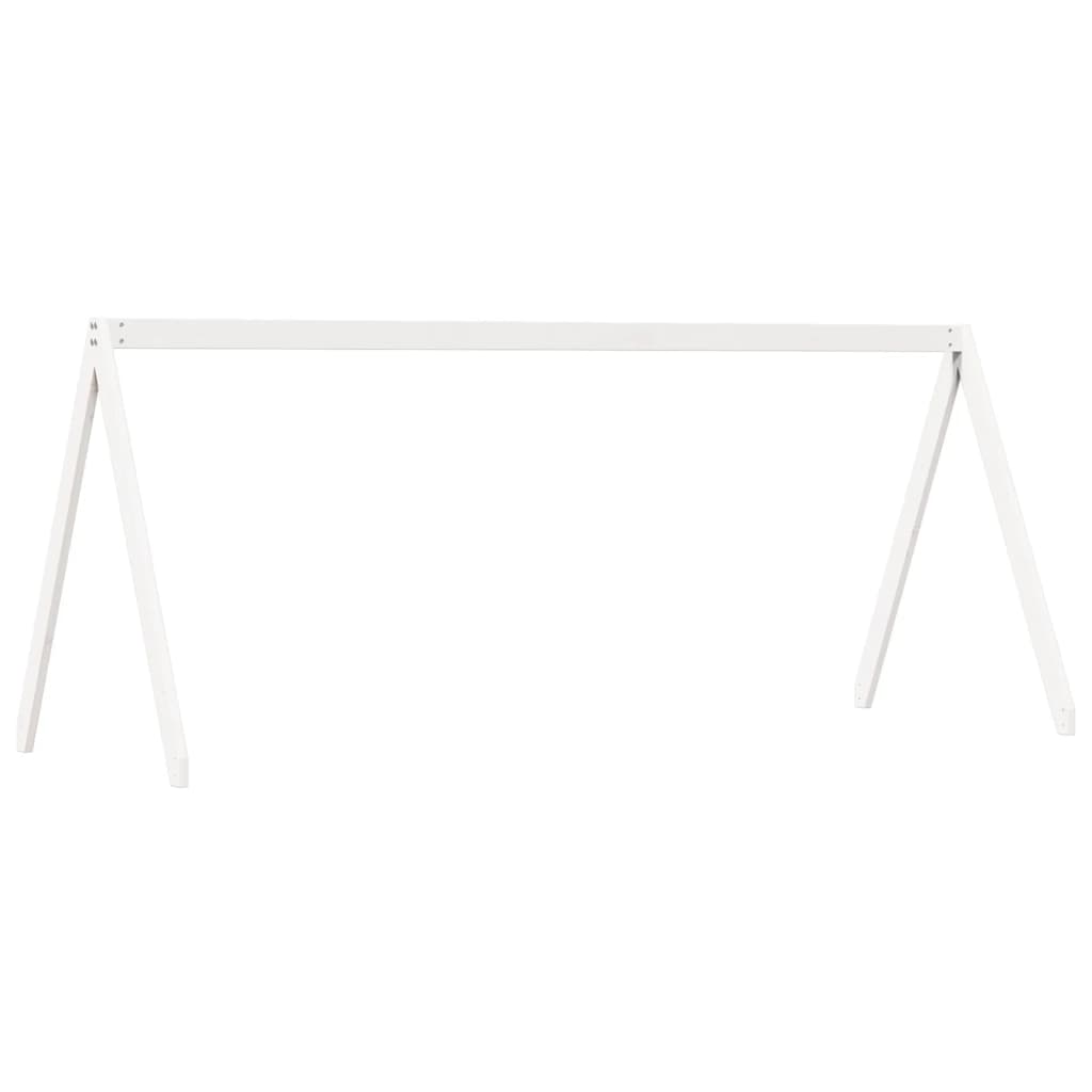 vidaXL Acoperiș Pat Copii, alb, 209x85,5x88 cm Lemn Mass Pin vidaXL Acoperiș Pat Copii, alb, 209x85,5x88 cm Lemn Mass Pin