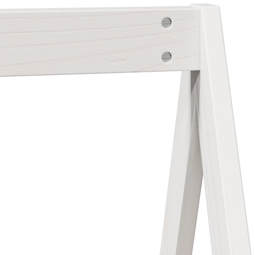 vidaXL Acoperiș Pat Copii, alb, 209x85,5x88 cm Lemn Mass Pin vidaXL Acoperiș Pat Copii, alb, 209x85,5x88 cm Lemn Mass Pin