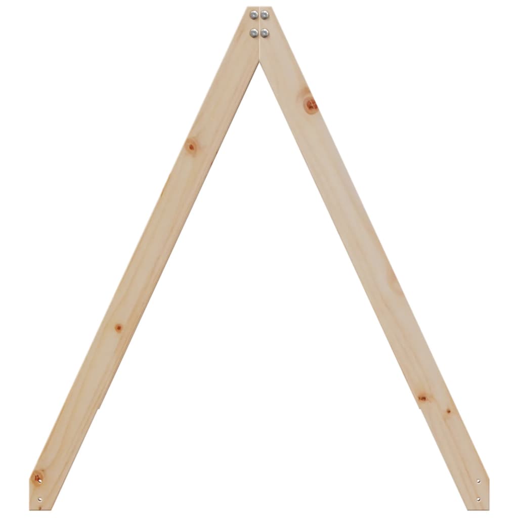 vidaXL Acoperiș pat de copii, 199x95,5x88 cm, lemn masiv de pin vidaXL Acoperiș pat de copii, 199x95,5x88 cm, lemn masiv de pin