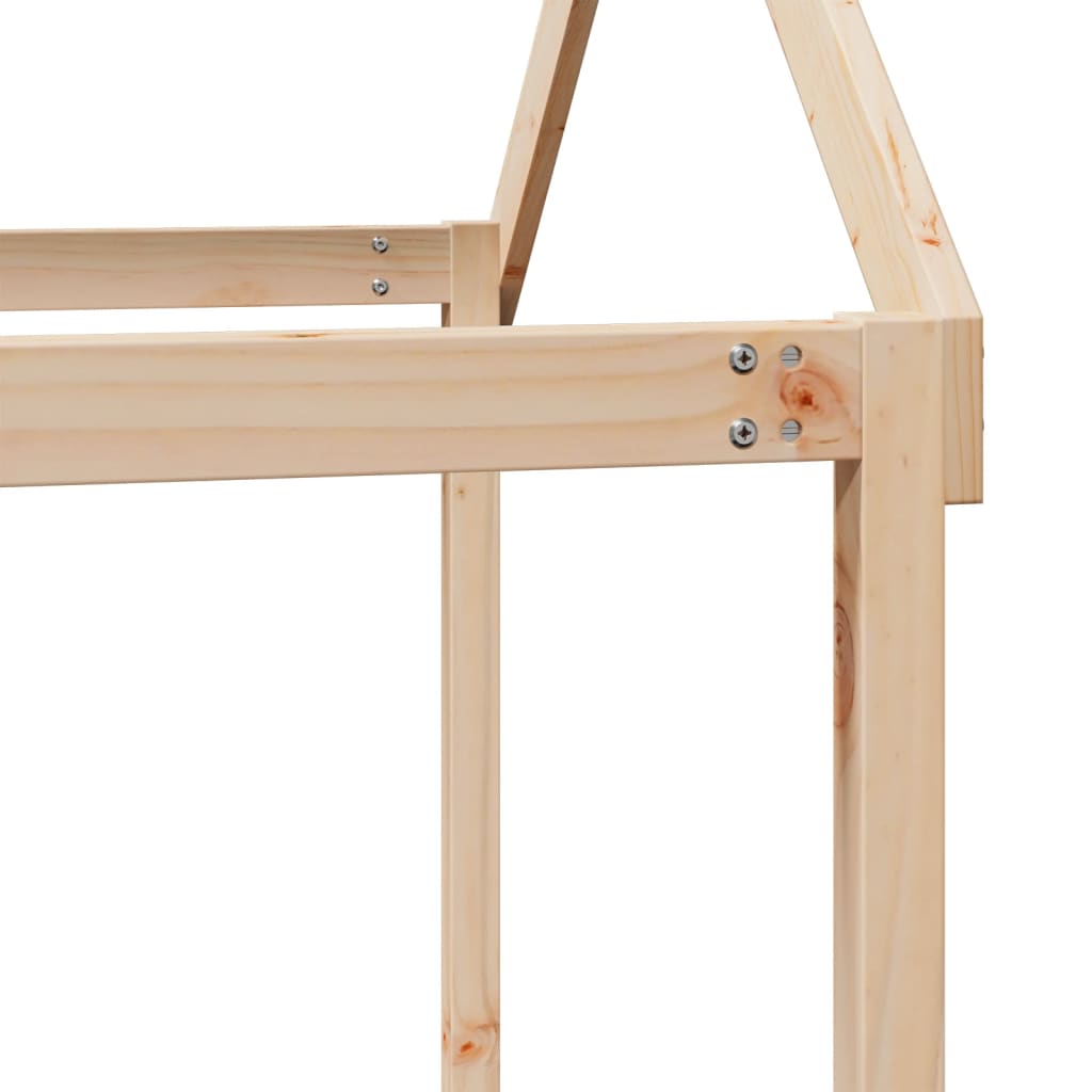 vidaXL Acoperiș Pat Copii 217x95,5x159 cm Lemn Mass Pin vidaXL Acoperiș Pat Copii 217x95,5x159 cm Lemn Mass Pin