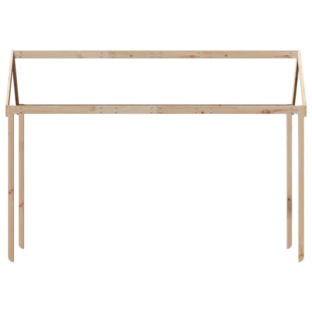 vidaXL Acoperiș pat de copii, 207x80,5x151,5 cm, lemn masiv de pin vidaXL Acoperiș pat de copii, 207x80,5x151,5 cm, lemn masiv de pin