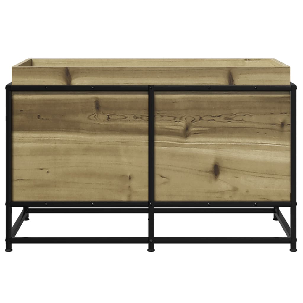 vidaXL Jardinieră de grădină, 80x40x50 cm, lemn de pin impregnat vidaXL Jardinieră de grădină, 80x40x50 cm, lemn de pin impregnat
