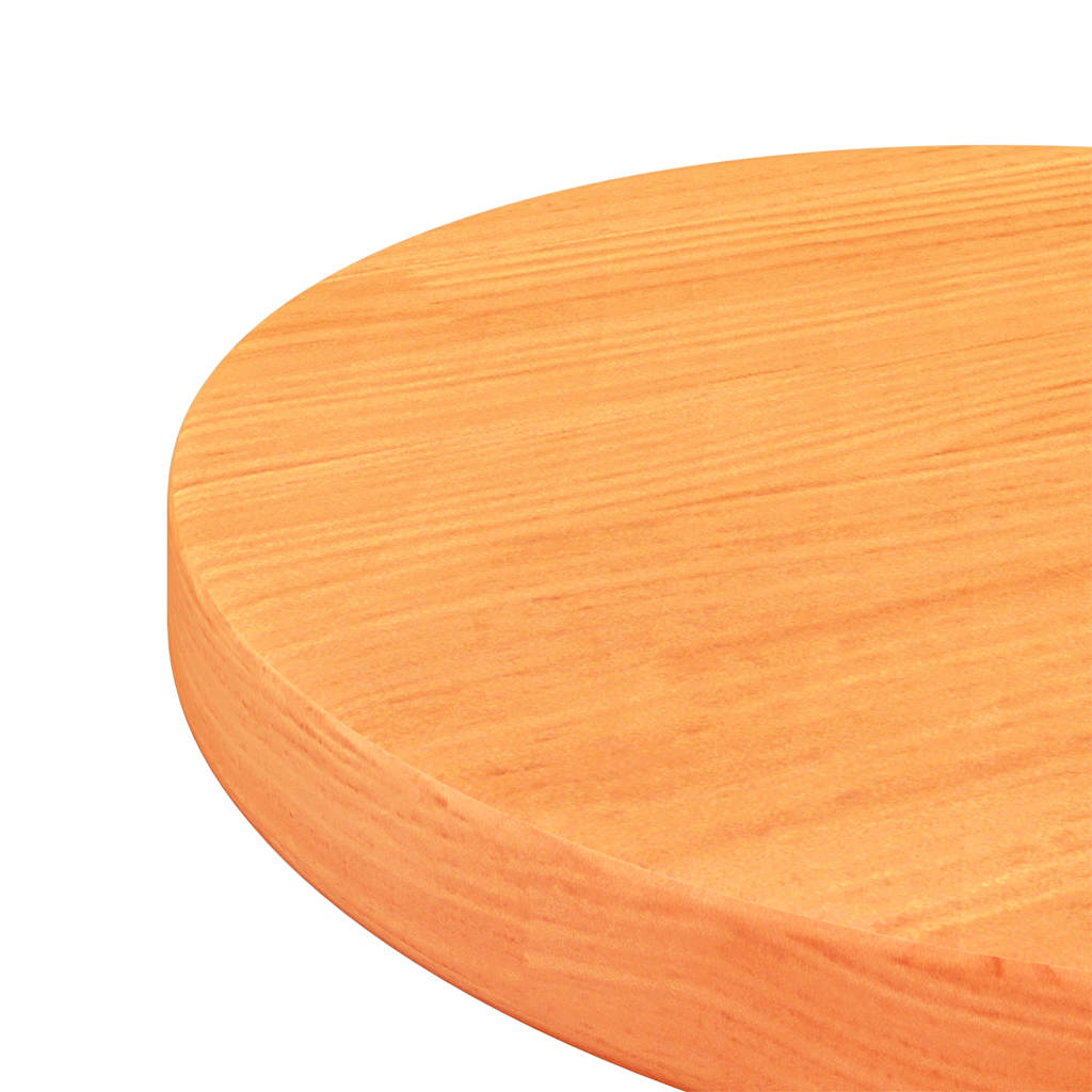 vidaXL Blat de masă rotund, maro ceruit, Ø30x2,5 cm, lemn masiv de pin vidaXL Blat de masă rotund, maro ceruit, Ø30x2,5 cm, lemn masiv de pin