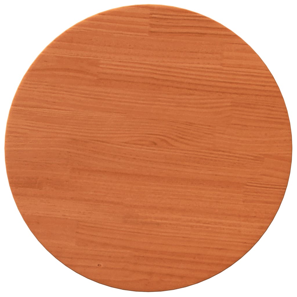 vidaXL Blat de masă rotund, maro ceruit, Ø40x2,5 cm, lemn masiv de pin vidaXL Blat de masă rotund, maro ceruit, Ø40x2,5 cm, lemn masiv de pin