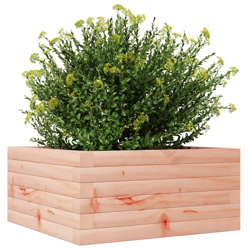 vidaXL Jardinieră de grădină, 50x50x23 cm, lemn masiv Douglas vidaXL Jardinieră de grădină, 50x50x23 cm, lemn masiv Douglas