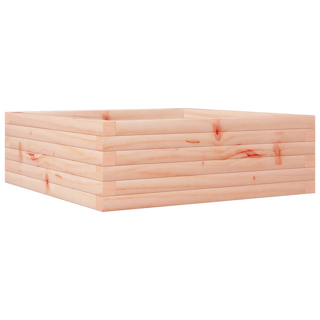 vidaXL Jardinieră de grădină, 70x70x23 cm, lemn masiv Douglas vidaXL Jardinieră de grădină, 70x70x23 cm, lemn masiv Douglas