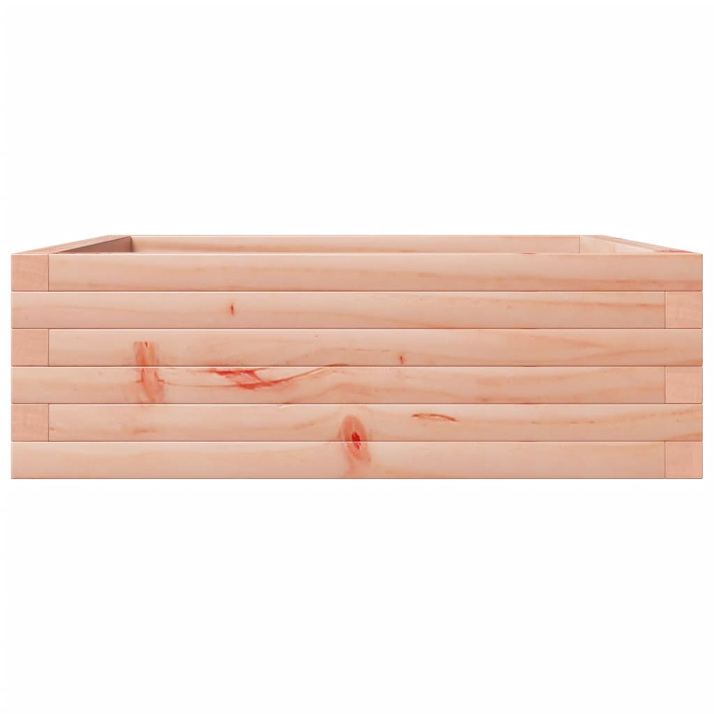 vidaXL Jardinieră de grădină, 70x70x23 cm, lemn masiv Douglas vidaXL Jardinieră de grădină, 70x70x23 cm, lemn masiv Douglas