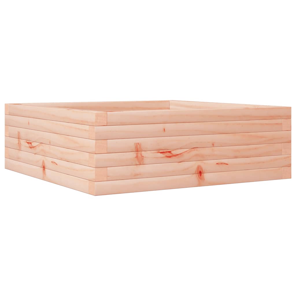 vidaXL Jardinieră de grădină, 70x70x23 cm, lemn masiv Douglas vidaXL Jardinieră de grădină, 70x70x23 cm, lemn masiv Douglas