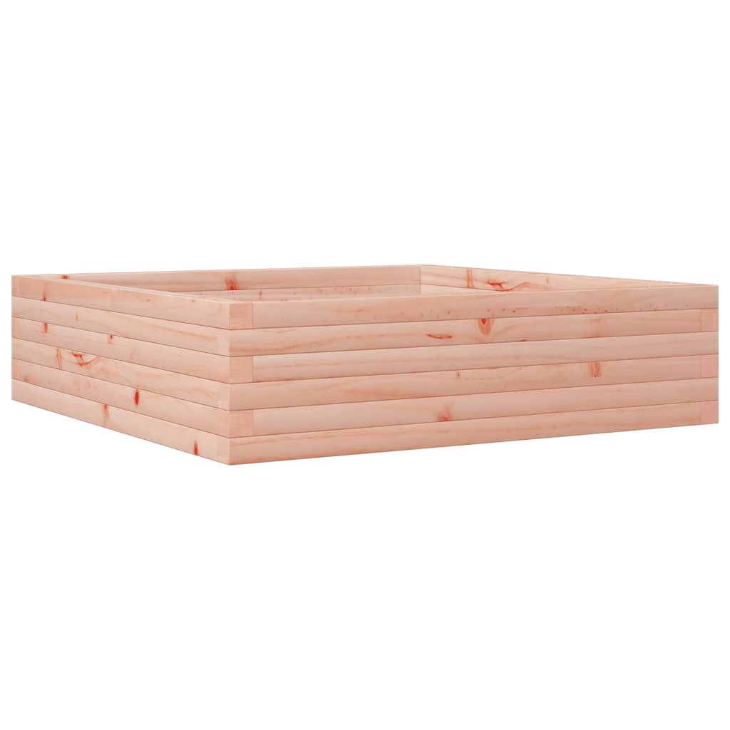 vidaXL Jardinieră de grădină, 90x90x23 cm, lemn masiv Douglas vidaXL Jardinieră de grădină, 90x90x23 cm, lemn masiv Douglas