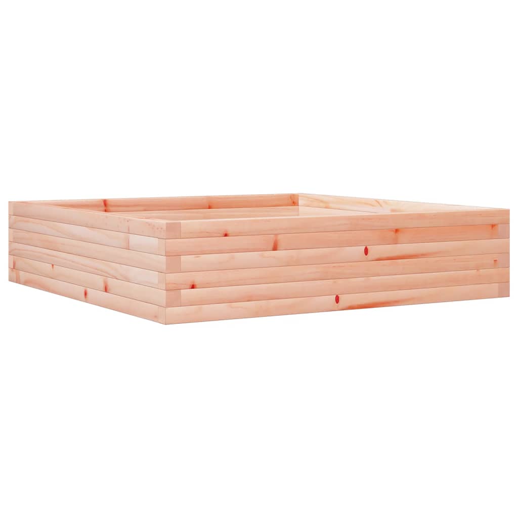 vidaXL Jardinieră de grădină, 100x100x23 cm, lemn masiv Douglas vidaXL Jardinieră de grădină, 100x100x23 cm, lemn masiv Douglas