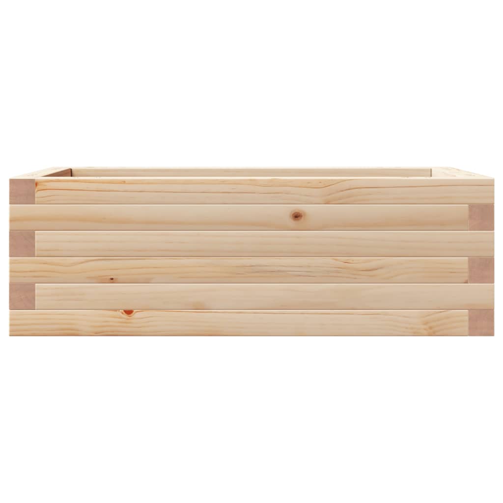 vidaXL Jardinieră de grădină, 70x40x23 cm, lemn masiv de pin vidaXL Jardinieră de grădină, 70x40x23 cm, lemn masiv de pin
