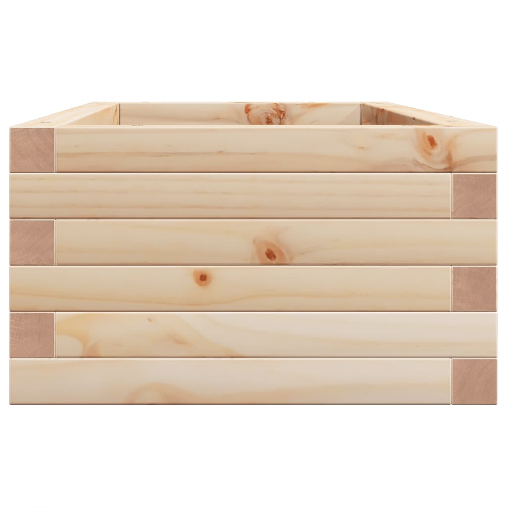 vidaXL Jardinieră de grădină, 90x40x23 cm, lemn masiv de pin vidaXL Jardinieră de grădină, 90x40x23 cm, lemn masiv de pin